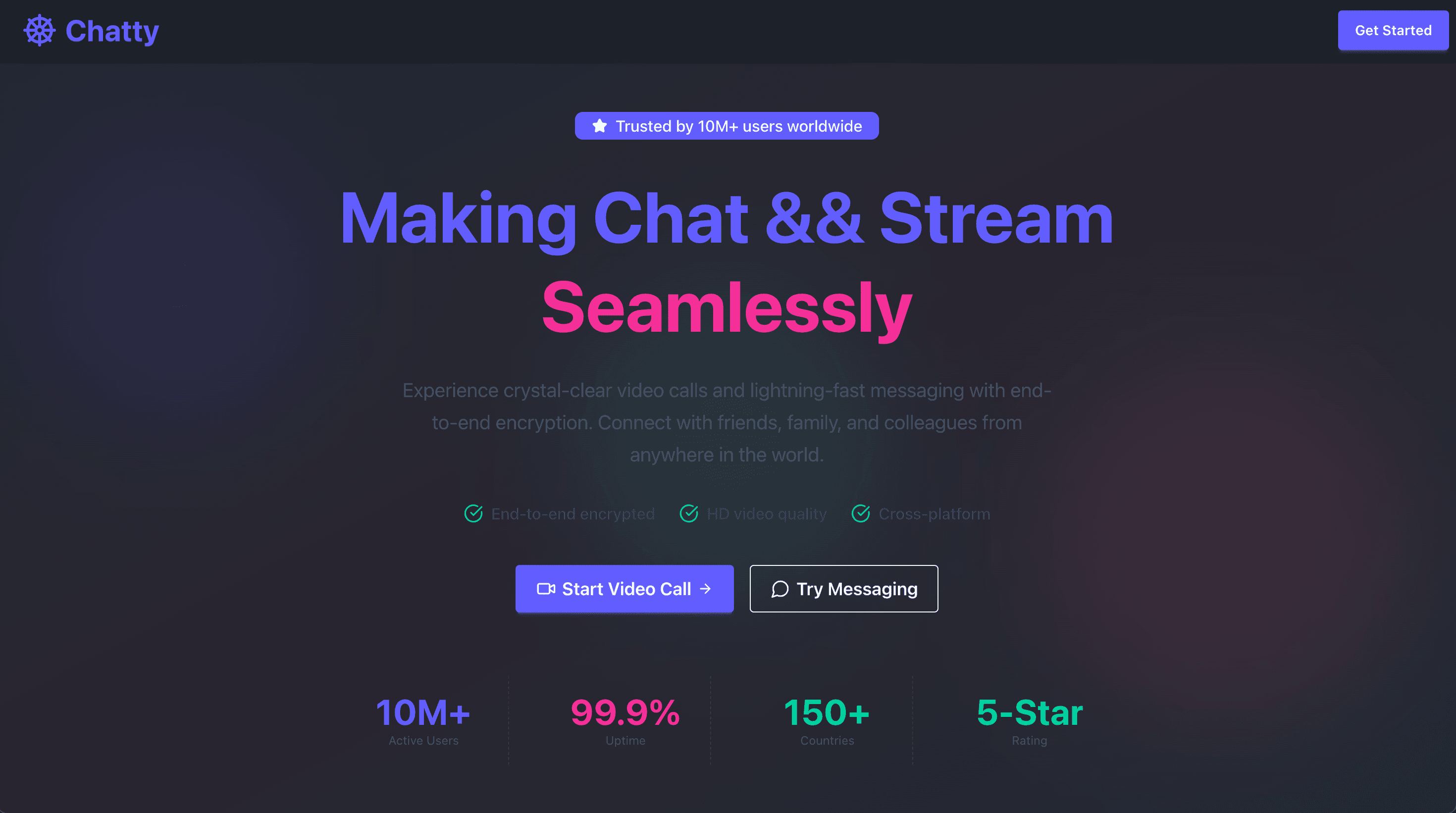 Stream and Messaging chat platform